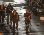 Suicide Squad: sul set corse in moto e distruzione