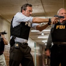 Premonitions: Jeffrey Dean Morgan, Abbie Cornish e Anthony Hopkins in una scena