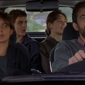 La stanza del figlio, i protagonisti in macchina