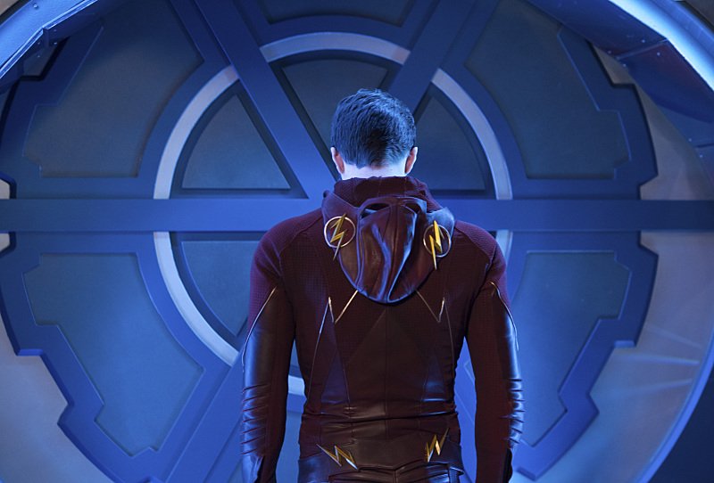 The Flash: Grant Gustin interpreta Barry Allen nell'episodio Fast Enough