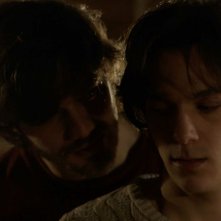 Hybris: Lorenzo Richelmy con Tommaso Arnaldi in una scena del film