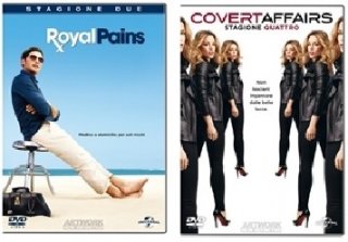 Le cover homevideo di Royal Pains e Covert Affair