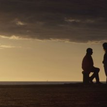 Una storia sbagliata: Francesco Scianna con Isabella Ragonese in una romantica scena del film