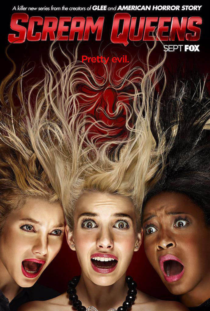 Scream Queens: un pittoresco poster per la prima stagione