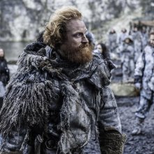 Il trono di spade: Kristofer Hivju interpreta Tormund nell'episodio Aspra dimora