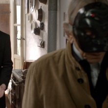 Io, Arlecchino: Giorgio Pasotti con Roberto Herlitzka in un momento del film