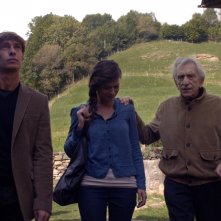 Io, Arlecchino: Giorgio Pasotti con Roberto Herlitzka e Valeria Bilello in una scena