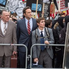 Affare fatto: Vince Vaughn in una scena del film con Tom Wilkinson e Dave Franco