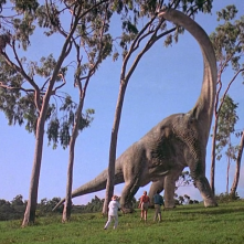 Jurassic Park: la prima apparizione del Brachiosauro