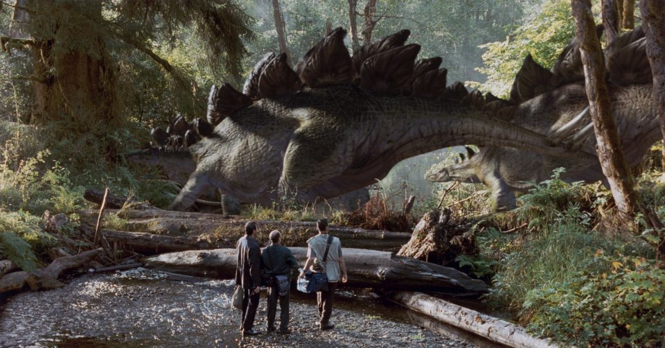 Il mondo perduto - Jurassic Park: gli Stegosauri del film