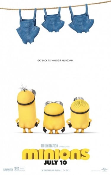 Minions: la divertente locandina originale