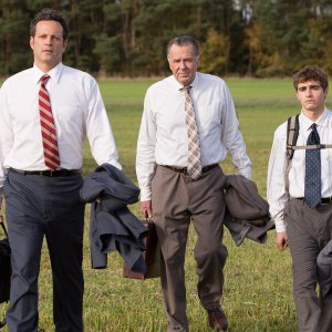 Affare fatto: Vince Vaughn, Tom Wilkinson e Dave Franco in una scena