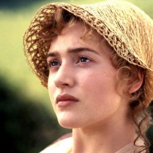 Ragione e sentimento: un primo piano della giovane Kate Winslet