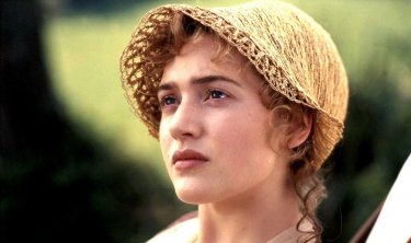 Ragione e sentimento: un primo piano della giovane Kate Winslet