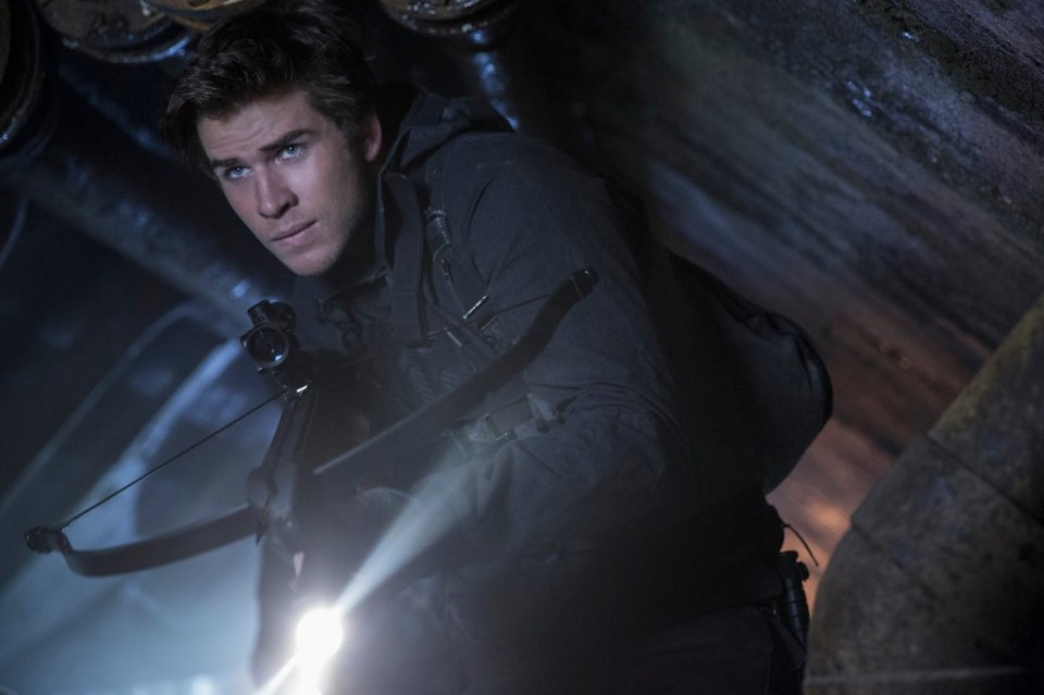 Hunger Games: Il canto della rivolta - Parte 2: Liam Hemsworth in una scena del film