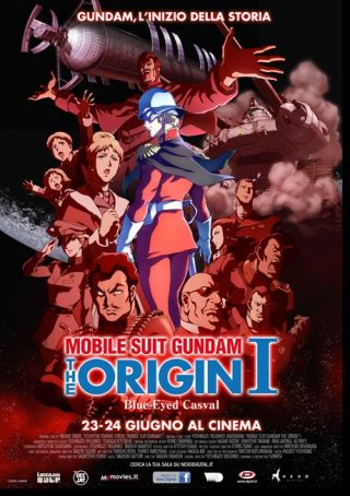 Locandina italiana di Mobile Suit Gundam - The Origin I