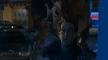 Il mondo perduto - Jurassic Park: lo sceneggiatore David Koepp fugge dal T-Rex in una scena