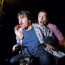 Torno indietro e cambio vita: corsa sfrenata in motorino per Ricky Memphis e Raoul Bova