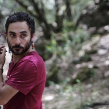 L'attesa: il regista Piero Messina in un'immagine dal set