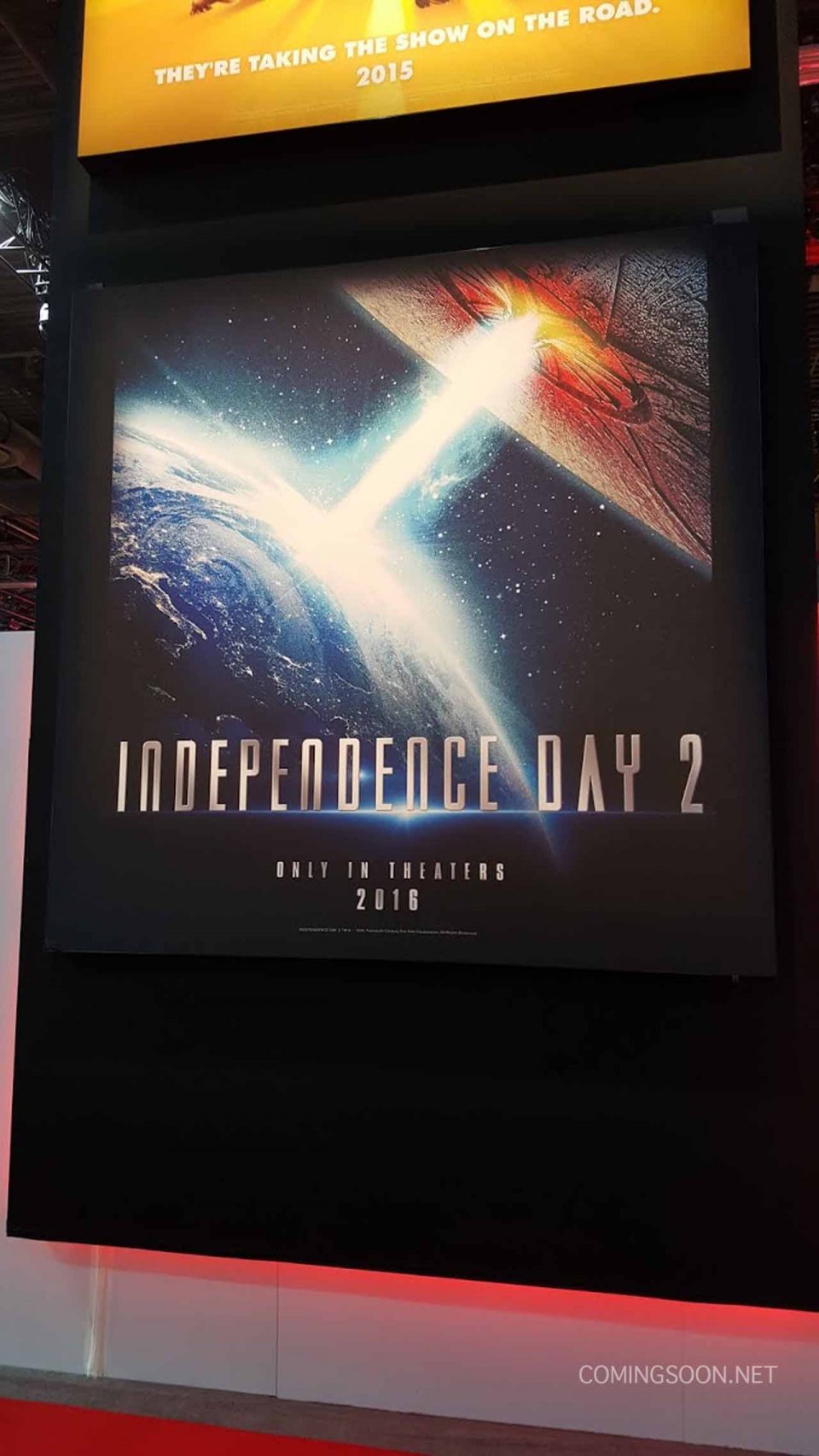 Independence Day 2: un'immagine del teaser poster pubblicata da Comingsoon.net