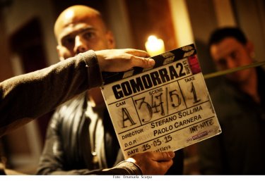 Gomorra - La serie: Marco D'Amore durante le riprese