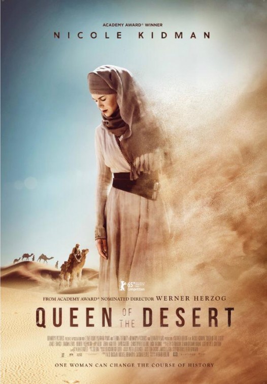 Queen of the Desert: la nuova locandina