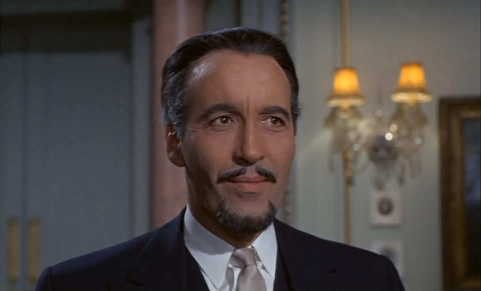 Christopher Lee in The Devil Rides Out