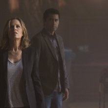 Fear the Walking Dead: Kim Dickens e Cliff Curtis in un'immagine della serie