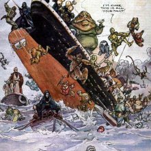 George Lucas si congratula con James Cameron per il successo di Titanic che supera Star Wars al boxoffice