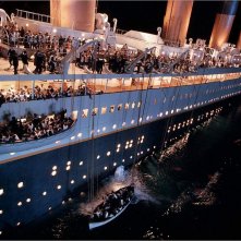 Una scena di Titanic