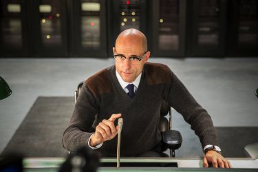 Kingsman: Secret Service, una scena con Mark Strong