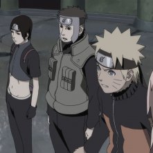 Naruto Shippuden - Il film: La torre perduta, Naruto con la sua squadra in un'immagine del film