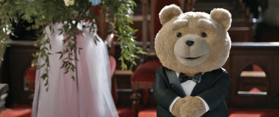 Ted 2: Ted pronto per le sue nozze in una scena del film