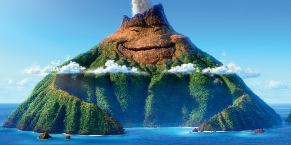 Lava: un'immgine del cortometraggio Pixar
