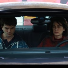 Noi siamo Francesco: Elena Sofia Ricci insieme al protagonista Mauro Racanati in un'immagine del film