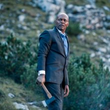 Big Game - Caccia al Presidente: Samuel L. Jackson pronto a difendersi in una scena del film