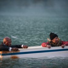 Big Game - Caccia al Presidente: Samuel L. Jackson e Onni Tommila in un'immagine del film d'azione