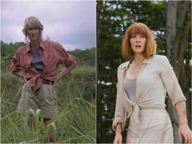 Jurassic Park e Jurassic World a confronto: la Sattler e Claire