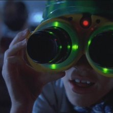 Jurassic Park: il piccolo Tim con il visore a infrarossi