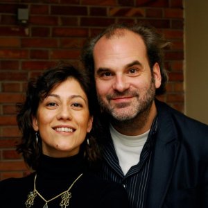 Bota cafè: i registi del film Iris Elezi e Thomas Logoreci in una foto promozionale