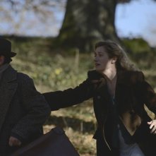 Violette: Emmanuelle Devos con Olivier Py in una scena del film drammatico