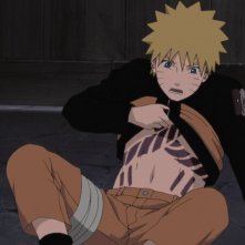 Naruto - Il film: La prigione insanguinata, Naruto in una scena tratta dal film