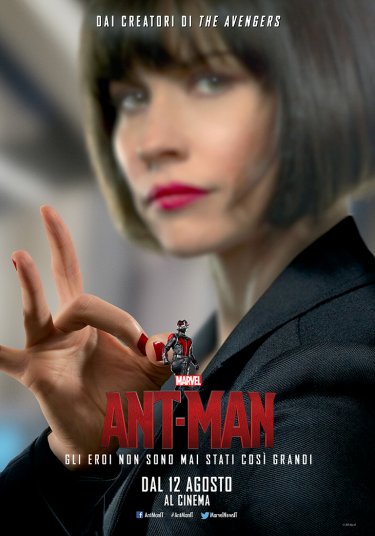 Ant-Man: Evangeline Lilly nel character poster italiano di Hope Van Dyne
