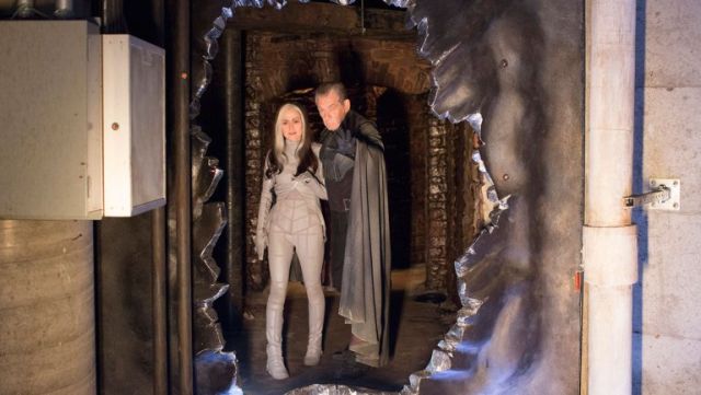 X-Men: Giorni di un futuro passato: Anna Paquin e Ian McKellen in una foto della Rogue Cut