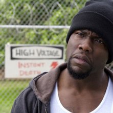 Duri si diventa: un primo piano sconcertato di Kevin Hart tratto dal film