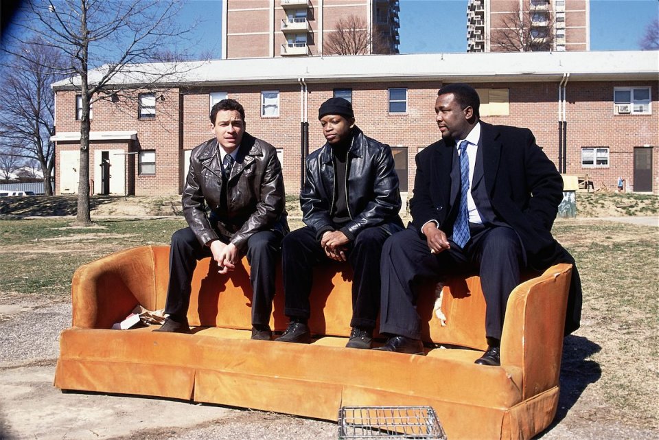The Wire: Dominic West, Wendell Pierce e Larry Gilliard Jr nella prima stagione