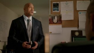 Ballers: Dwayne Johnson in una scena della serie