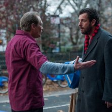 The Cobbler: Adam Sandler e Steve Buscemi in una scena del film di Thomas McCarthy