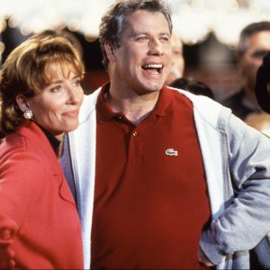 I colori della vittoria: una scena del film con Emma Thompson e John Travolta