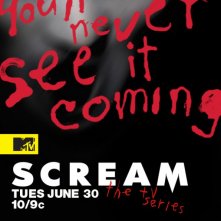 Scream: la locandina della serie